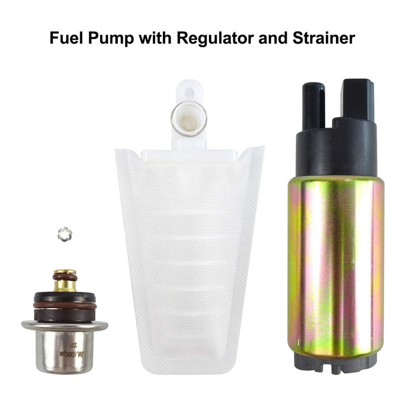 TIKSCIENCE Fuel Pump for Polaris Ranger 500 700 800 2006-2010 W/Regulator 43PSI and Strainer - Image 2